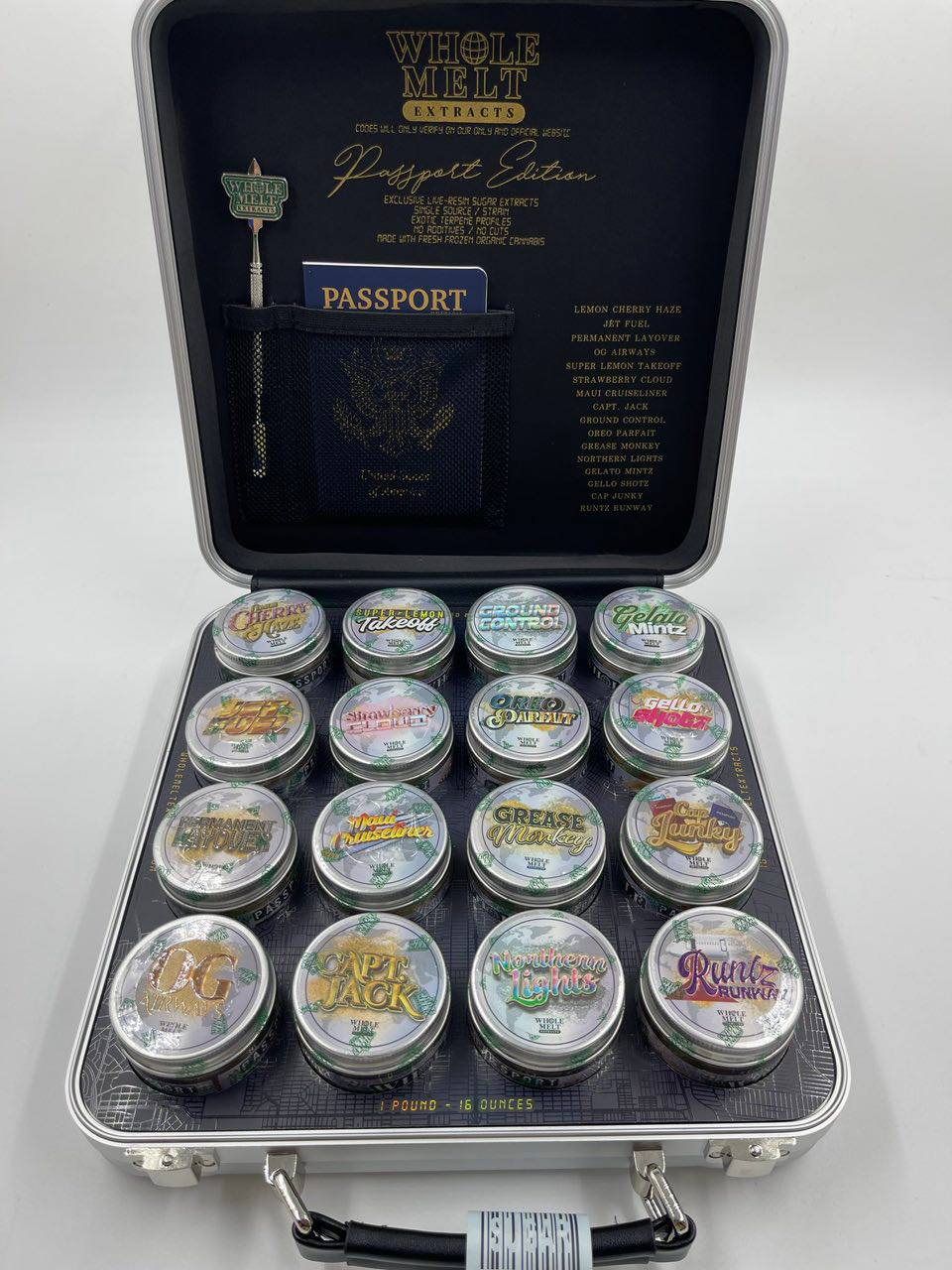 PASSPORT EDITION - WHOLEMELTS  (Empty Packaging)
