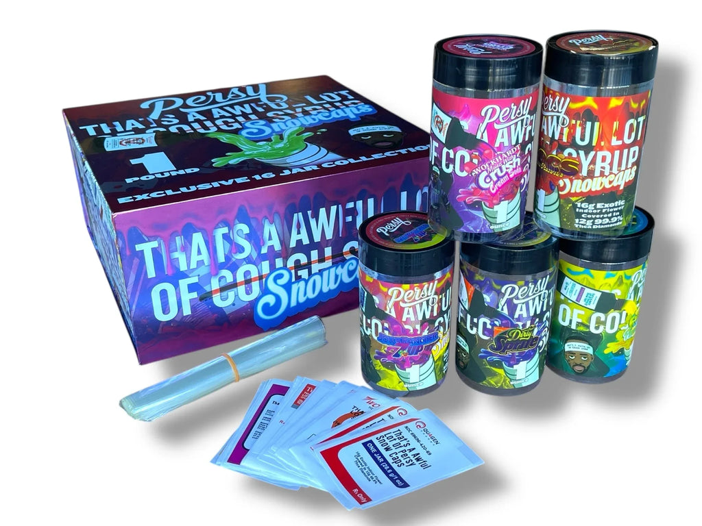 Persy Snowcaps Cough Syrup - Empty Packaging